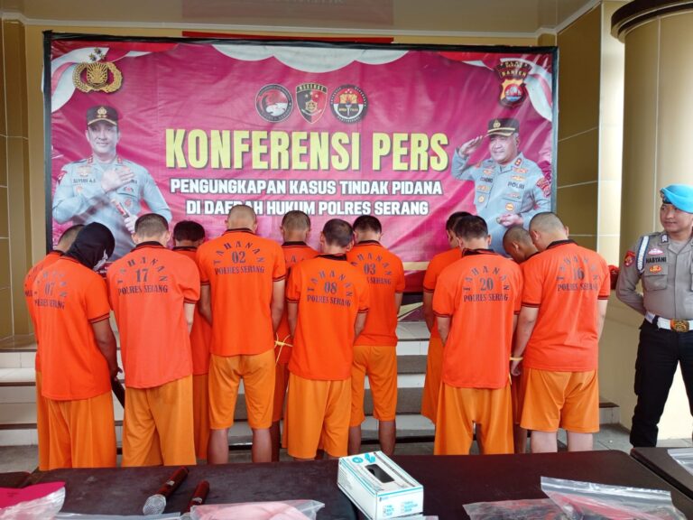 Polres Serang Bekuk 14 Pelaku Kejahatan Seksual Anak, Korban Capai 20 Orang