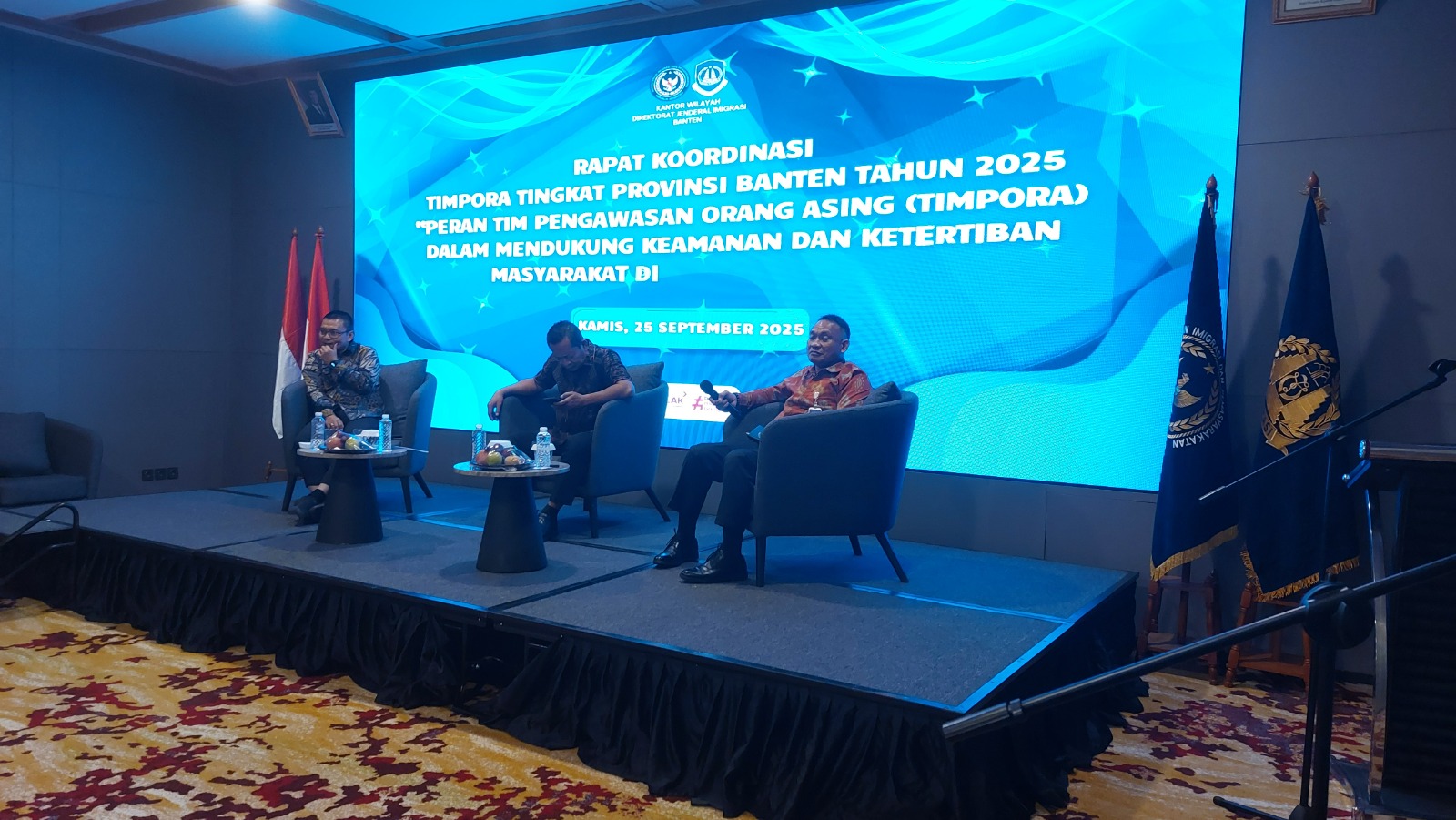 Kanwil Imigrasi Banten Gelar Rapat TIMPORA, Perkuat Sinergi Pengawasan Orang Asing