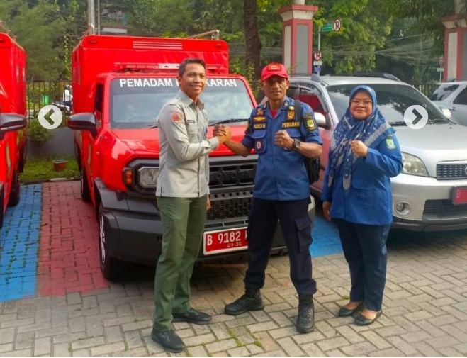 Pemkot Tangerang Tambah Dua Armada Pickup Serbaguna di UPT Damkar Ciledug dan Cibodas
