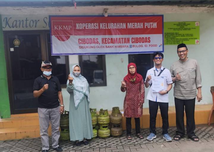 Koperasi Merah Putih Cibodas Uji Coba Bisnis LPG Subsidi, Target Omset  Puluhan Juta Per Bulan
