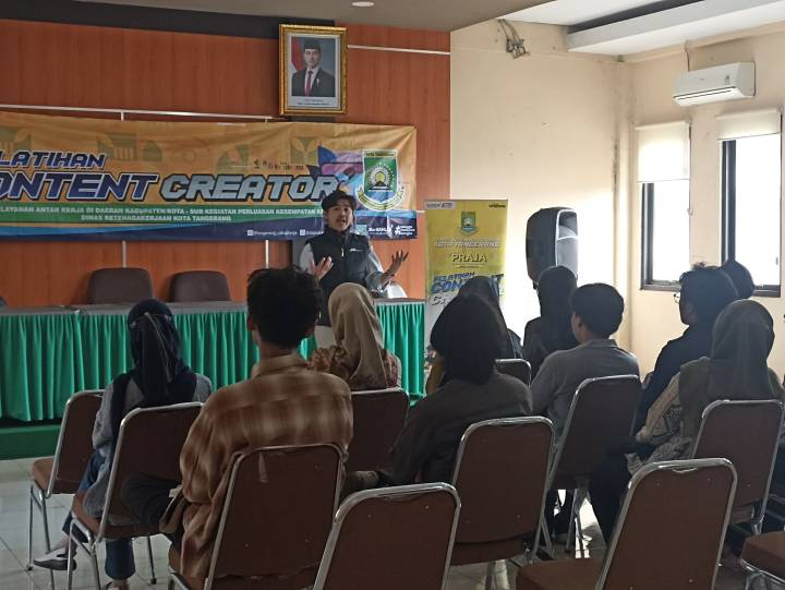 Disnaker Kota Tangerang Dorong Lahirnya Content Creator Profesional, Siap Buka Lapangan Kerja Baru