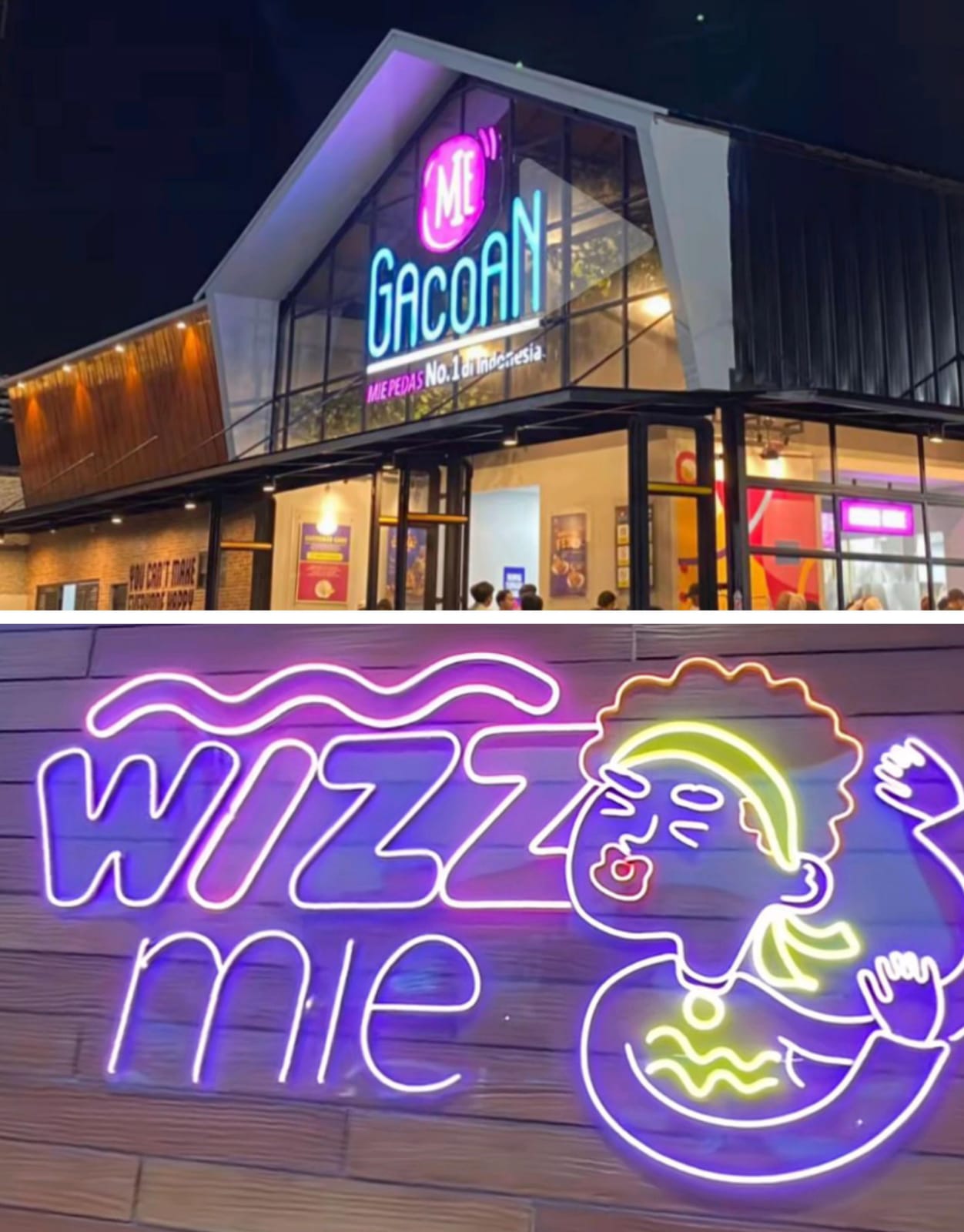 Dua Kuliner Hits Hadir di Kota Serang: Mie Gacoan dan Wizzmie Ramaikan Pilihan Anak Muda