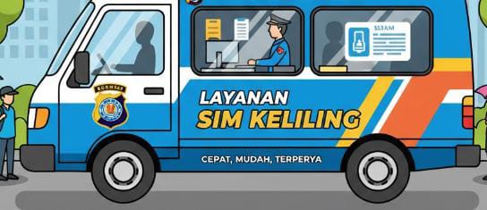 Layanan SIM Keliling Kembali Hadir di Serang, Masyarakat Diimbau Tidak Menunda Perpanjangan