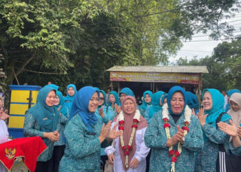 Puskesmas Tigaraksa Dampingi Penilaian Lomba HKG PKK Tingkat Provinsi Banten 2025 di Desa Sodong