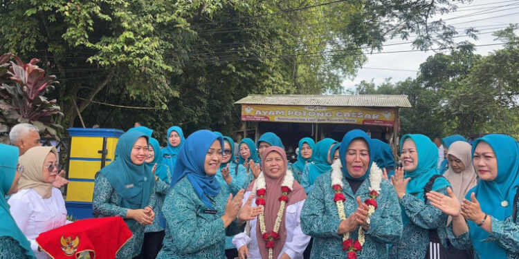 Puskesmas Tigaraksa Dampingi Penilaian Lomba HKG PKK Tingkat Provinsi Banten 2025 di Desa Sodong