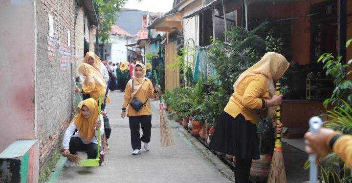 Pemkot Tangerang dan KLH RI Gelar Gowes dan Kerja Bakti Serentak di Batuceper
