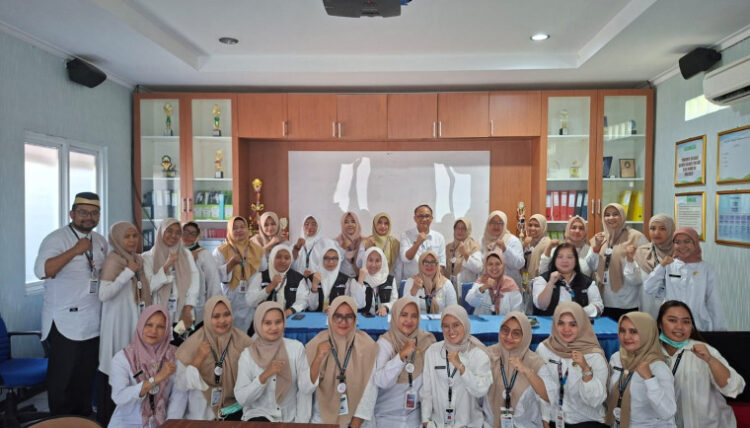 Tim TPCB Anggrek Lakukan Pembinaan dan Pemantauan Akreditasi di UPTD Puskesmas Sukamulya