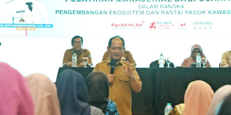 Wabup Serang Ajak Pelaku UMKM Serius Kembangkan Usaha