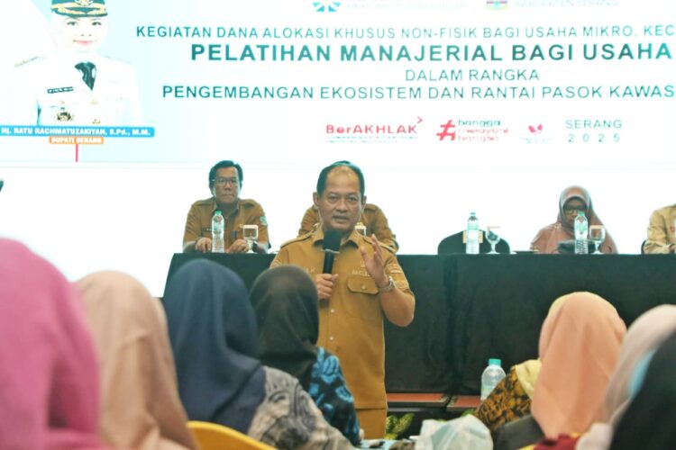 Wabup Serang Ajak Pelaku UMKM Serius Kembangkan Usaha