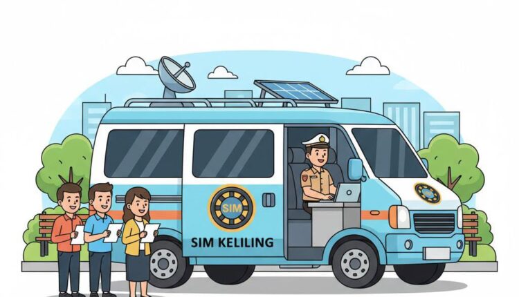 Layanan SIM Keliling Hari Ini di Kota dan Kabupaten Serang, Cek Lokasinya!