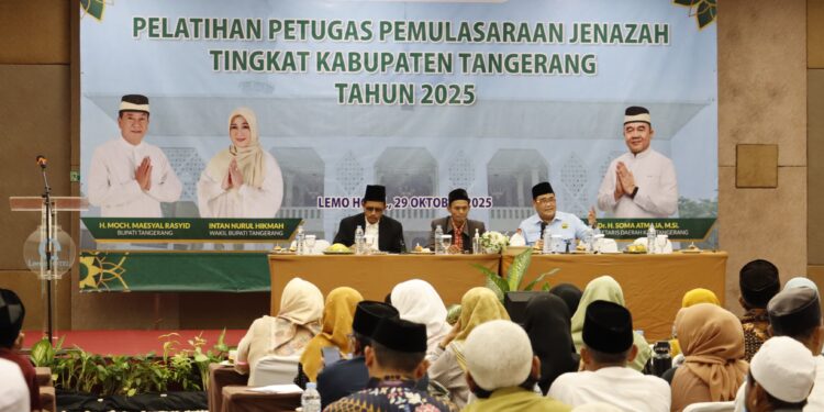 Pemkab Tangerang Latih Ratusan Petugas Pemulasaraan Jenazah