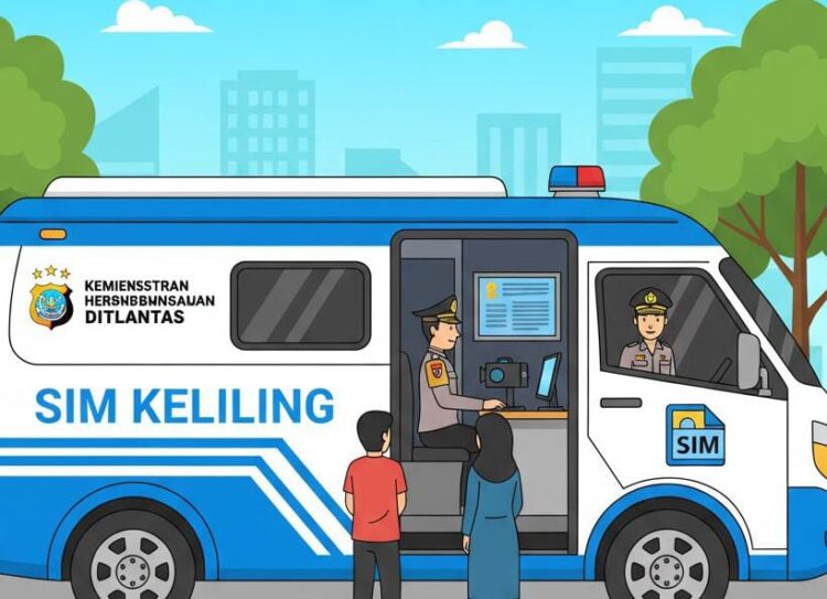 Layanan SIM Keliling di Kota dan Kabupaten Serang, Cek Lokasinya Hari Ini!