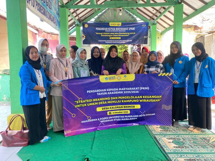 Strategi Branding dan Pengelolaan Keuangan Untuk UMKM Desa Menuju Kampung Wirausaha