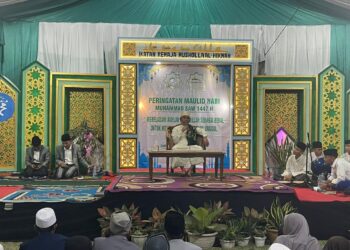 IKRAMULA Mushola Al-Hikmah Gelar Peringatan Maulid Nabi Muhammad SAW 1447 H di Kampung Samprok