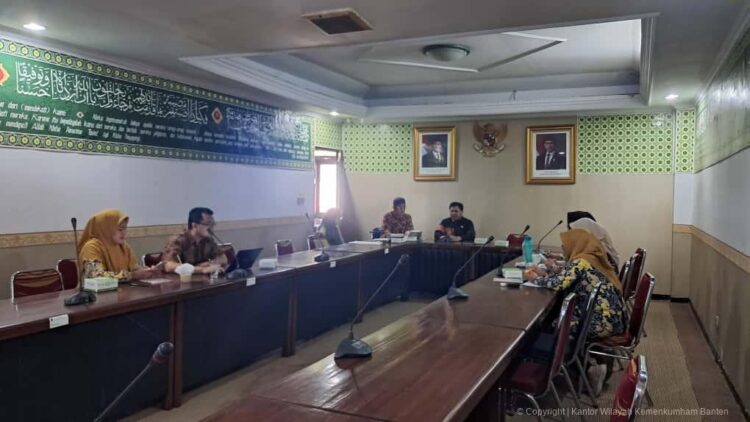 Kanwil Kemenkumham Banten Ikut Bahas Raperda RPJMD Kabupaten Serang 2025–2029