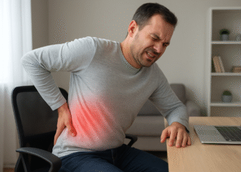 Nyeri Punggung Akibat Duduk Lama? Coba Ubah Postur Kerja