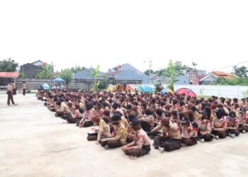 Ratusan Pramuka Ikuti JOTA-JOTI 2025 di SMKN 10 Kota Tangerang