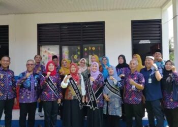 Bunda PAUD Kabupaten Tangerang Tinjau Pemberian Makanan Tambahan di TK Pertiwi Teluknaga