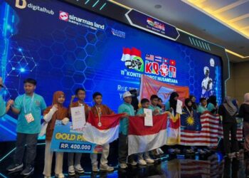 Pelajar SD Islam Al Ikhlas Cipondoh Raih Dua Emas di Ajang Robotik ASEAN