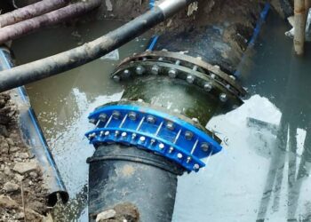 Perumda Tirta Benteng Tuntaskan Kebocoran Pipa JDU di Karawaci, Pasokan Air Bersih Kembali Normal