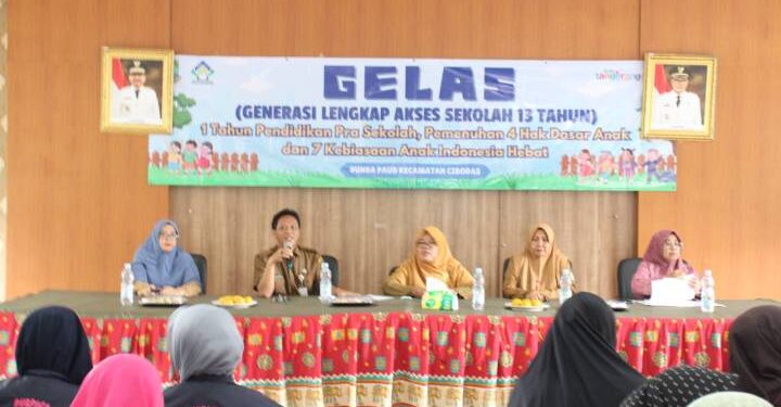 Kelurahan Uwung Jaya Tegaskan Komitmen Wujudkan “GELAS”: Generasi Lengkap Akses Sekolah 13 Tahun