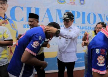 Piala Wali Kota Tangerang 2025: Aksi Seru di Stadion Benteng Reborn, Maryono Bangga Anak Muda Isi Waktu dengan Prestasi