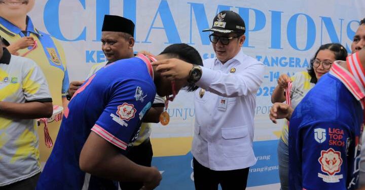 Piala Wali Kota Tangerang 2025: Aksi Seru di Stadion Benteng Reborn, Maryono Bangga Anak Muda Isi Waktu dengan Prestasi