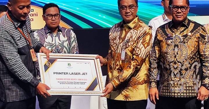 Kota Tangerang Raih Penghargaan Inovatif Pertama di Ajang Brand Investasi Banten GOLD 2025