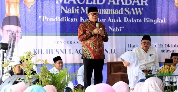 Wakil Wali Kota Tangerang: Bentuk Karakter Anak Lewat Teladan Akhlak Nabi Muhammad SAW