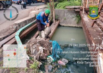 Pemkot Tangerang Gencar Normalisasi Drainase, Antisipasi Genangan di Jalur Vital Menuju Bandara Soekarno-Hatta