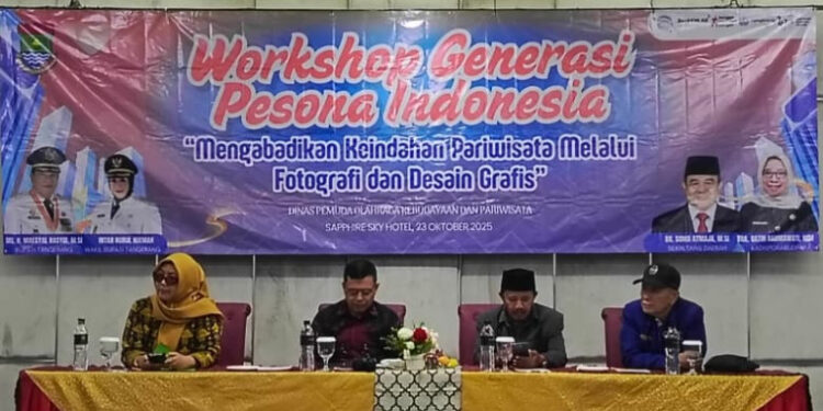 Bangkitkan Promosi Wisata Lewat Visual, Disporabudpar Tangerang Gelar Workshop Fotografi dan Desain Grafis Bersama GenPI