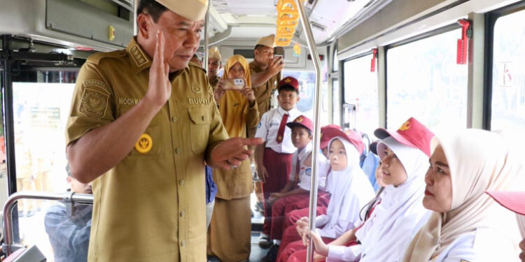 Pemkab Tangerang Tambah Empat Zona Baru, Bus Sekolah Gratis Kini Layani Lima Wilayah Sekaligus