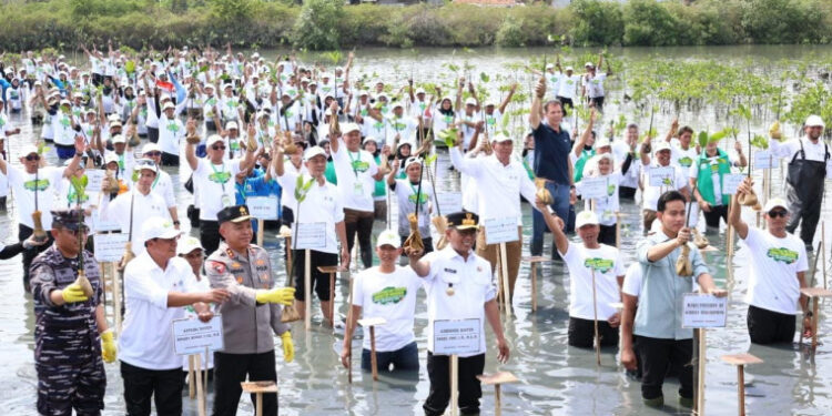 Wapres Gibran Tanam Mangrove di Ketapang, Pesisir Tangerang Jadi Bukti Nyata Kolaborasi Lingkungan dan Ekonomi Rakyat