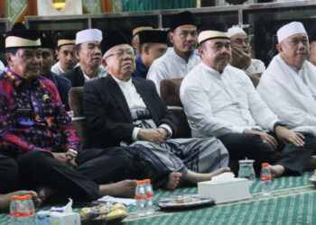 Penuh Kekhidmatan, Ribuan Warga Padati Acara “Tangerang Mengaji” Bersama KH. Ma’ruf Amin dan Bupati Ahmed Zaki Iskandar