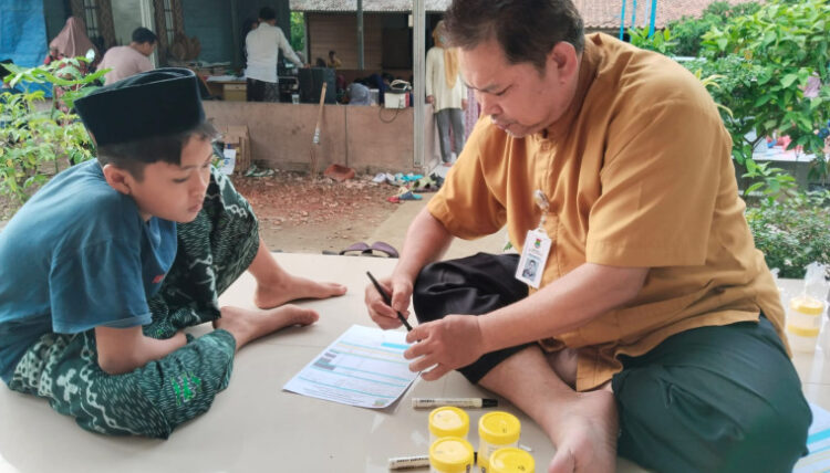 Puskesmas Balaraja Gelar Active Case Finding TBC di Lingkungan Pondok Pesantren