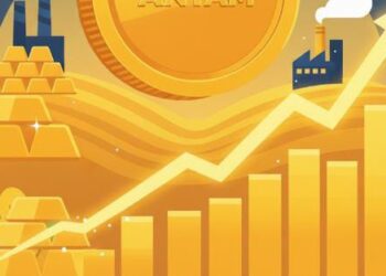 Harga Emas Antam Turun Signifikan, Sentuh Level Rp 2,31 Juta per Gram