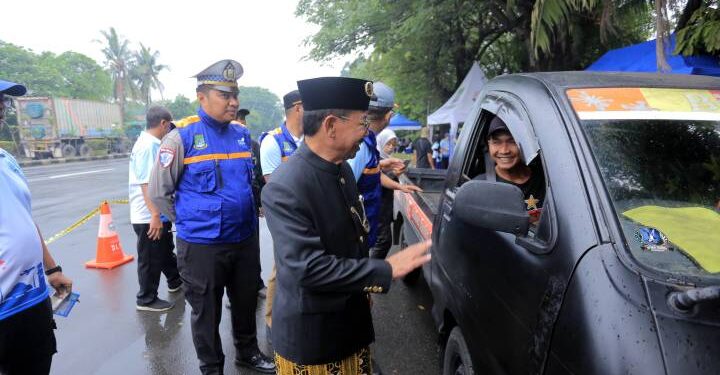 Pemkot Tangerang dan Satgas Langit Biru Gelar Razia Uji Emisi Kendaraan