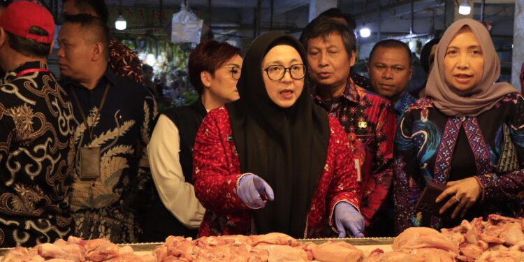 Wabup Tangerang dan BPOM Tinjau Harga dan Keamanan Sembako di Pasar Gudang Tigaraksa