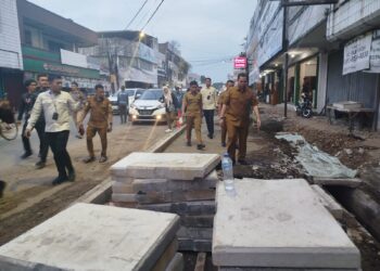 Wali Kota Serang Pastikan Proyek Penataan Pasar Royal Berjalan Sesuai Rencana