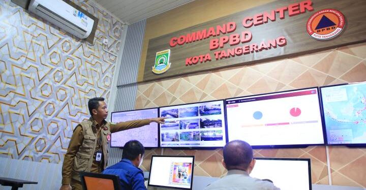 BPBD Kota Tangerang Resmikan Pusdalops Command Center Dilengkapi Sistem City Emergency Response