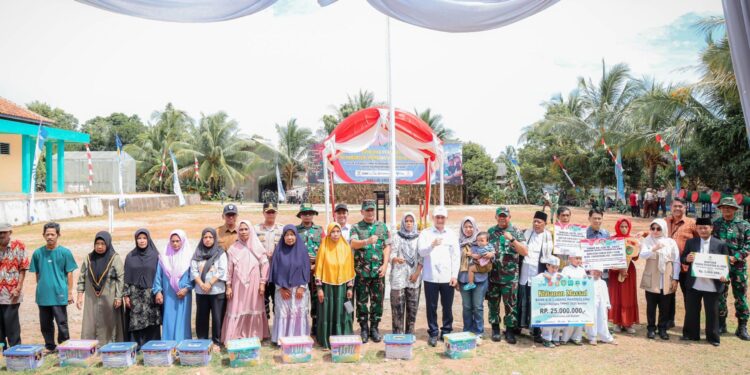 TMMD Dorong Pemerataan Pembangunan Desa di Pandeglang, Wagub Banten: Hambatan Akses Dapat Dikurangi