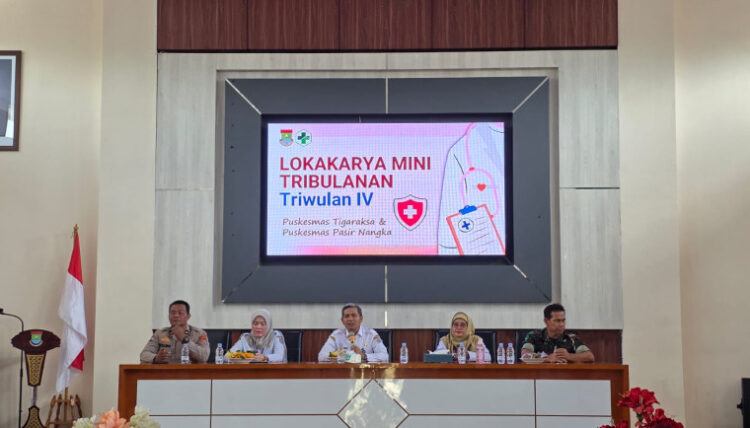 Puskesmas Tigaraksa dan Pasir Nangka Gelar Lokakarya Mini Tribulanan, Perkuat Sinergi Lintas Sektor