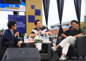 Influencer Ramaikan Talk Show Digital di Cisadane Digital Festival 2025