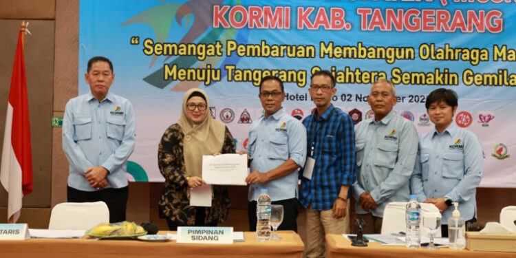 Wabup Intan Nurul Hikmah Terpilih Jadi Ketua KORMI Kabupaten Tangerang 2025–2029