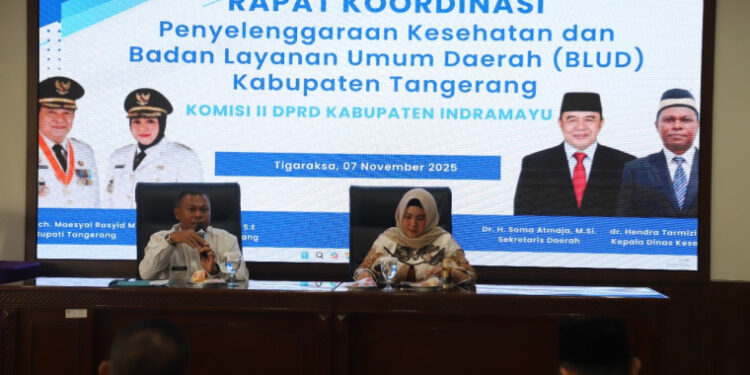 Dinkes Kabupaten Tangerang Terima Kunjungan Kerja DPRD Indramayu Bahas Pelayanan Kesehatan dan BLUD