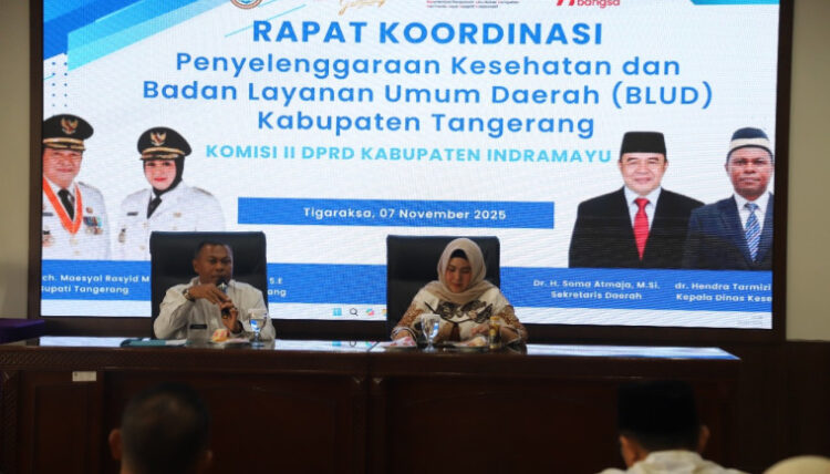 Dinkes Kabupaten Tangerang Terima Kunjungan Kerja DPRD Indramayu Bahas Pelayanan Kesehatan dan BLUD