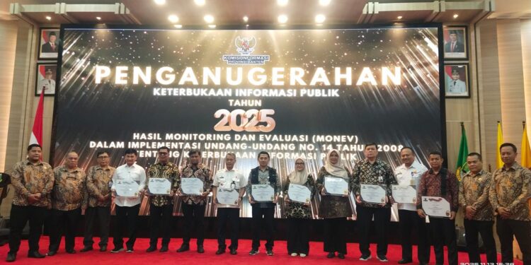 Komisi Informasi Umumkan Hasil Penilaian Keterbukaan Informasi Publik Tahun 2025