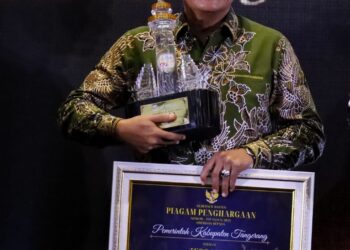 Pemkab Tangerang Raih Paritrana Award 2024 Terbaik Pertama dari BPJS Ketenagakerjaan Banten