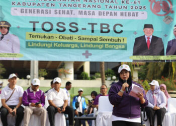 Kampanye Penuntasan TBC Warnai Peringatan HKN ke-61 di Kabupaten Tangerang