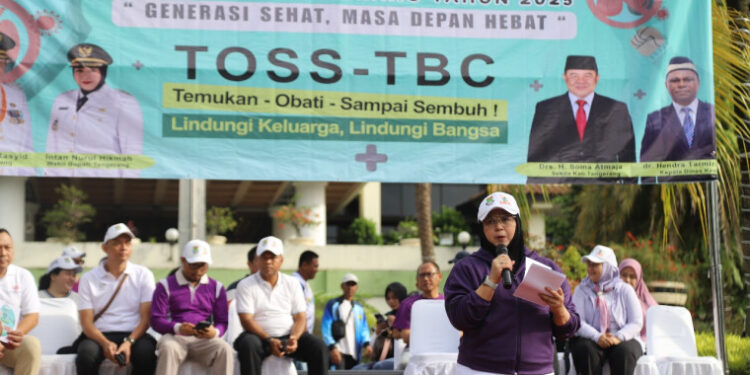 Kampanye Penuntasan TBC Warnai Peringatan HKN ke-61 di Kabupaten Tangerang